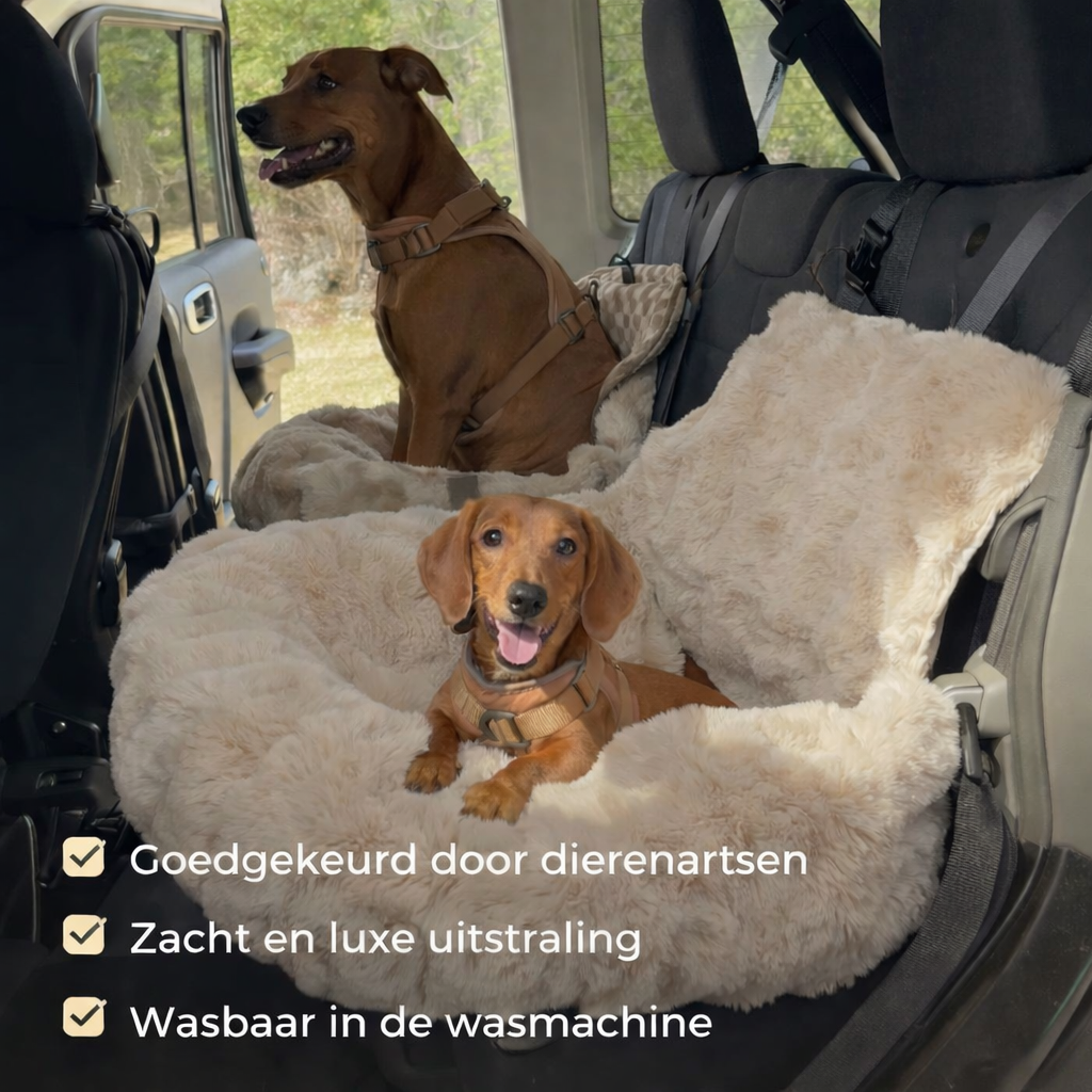 Snufly™ Luxe Autobed – Comfort en veiligheid voor elke autorit