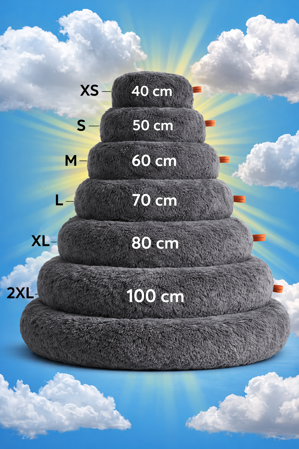 Snufly™ Anti-Angst Hondenbed – Geborgen comfort voor diepe ontspanning