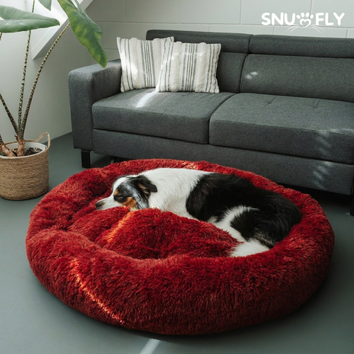 Snufly™ Anti-Angst Hondenbed – Geborgen comfort voor diepe ontspanning