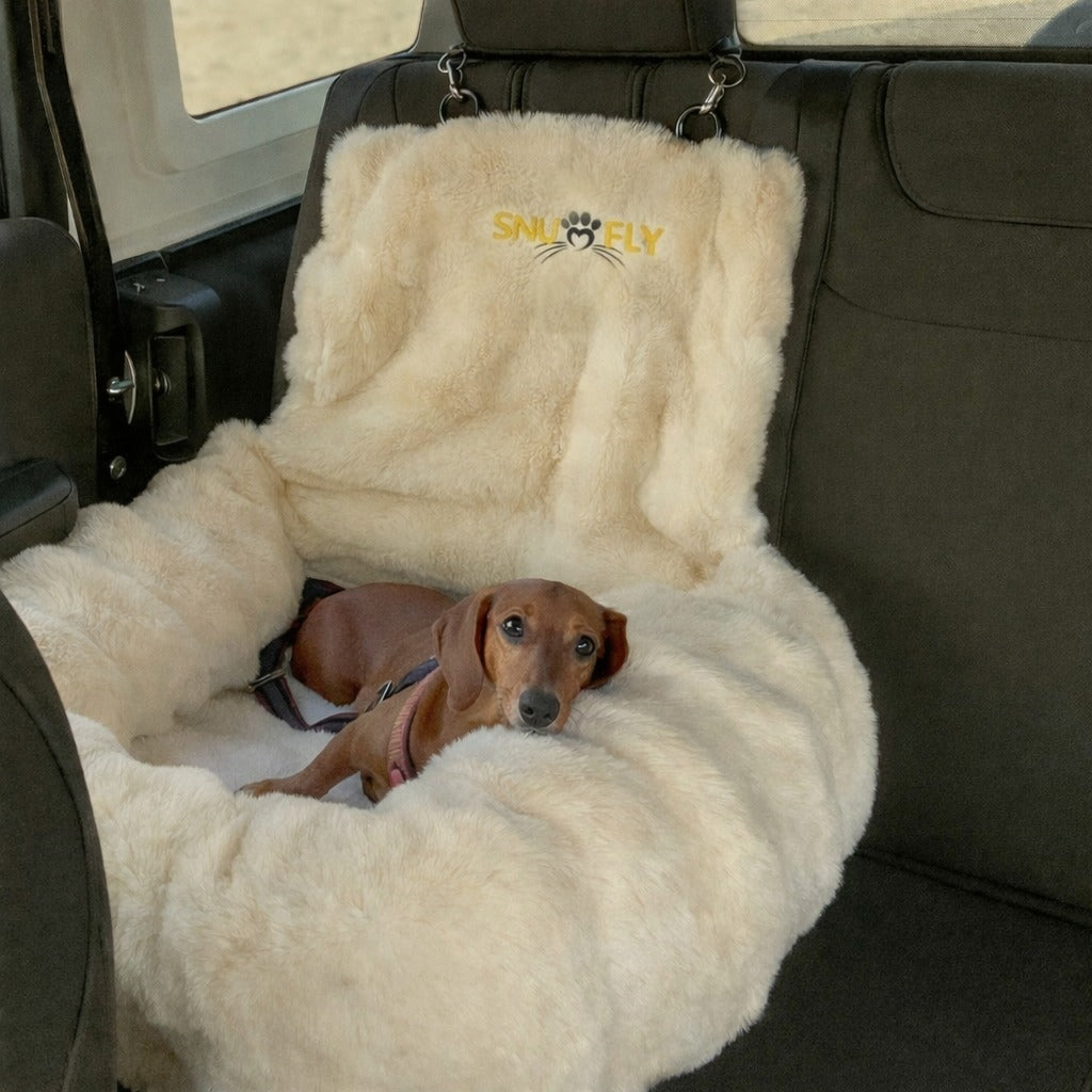 Snufly™ Luxe Autobed – Comfort en veiligheid voor elke autorit
