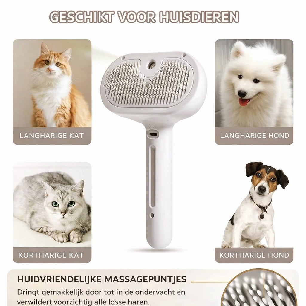 Snufly™ Verwenborstel – Zachte verzorging met één druk op de knop