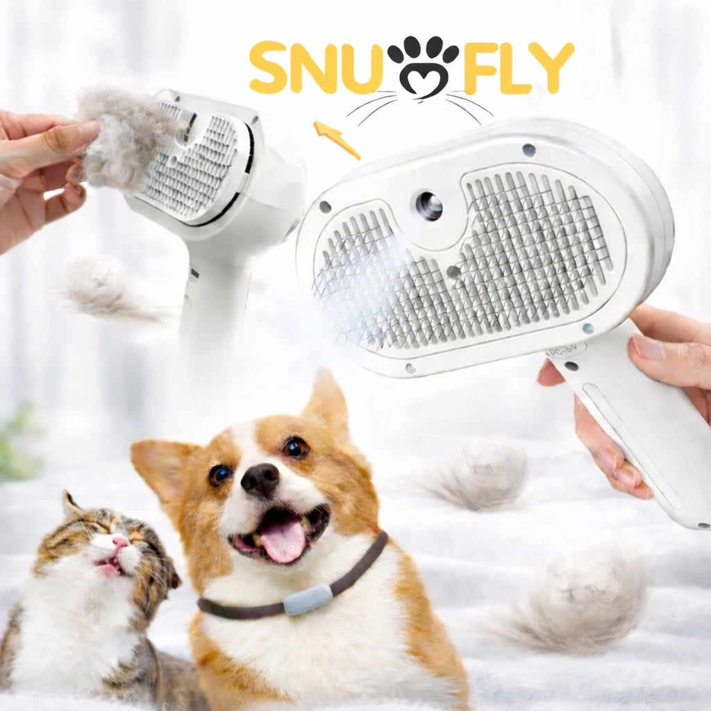 Snufly™ Verwenborstel – Zachte verzorging met één druk op de knop