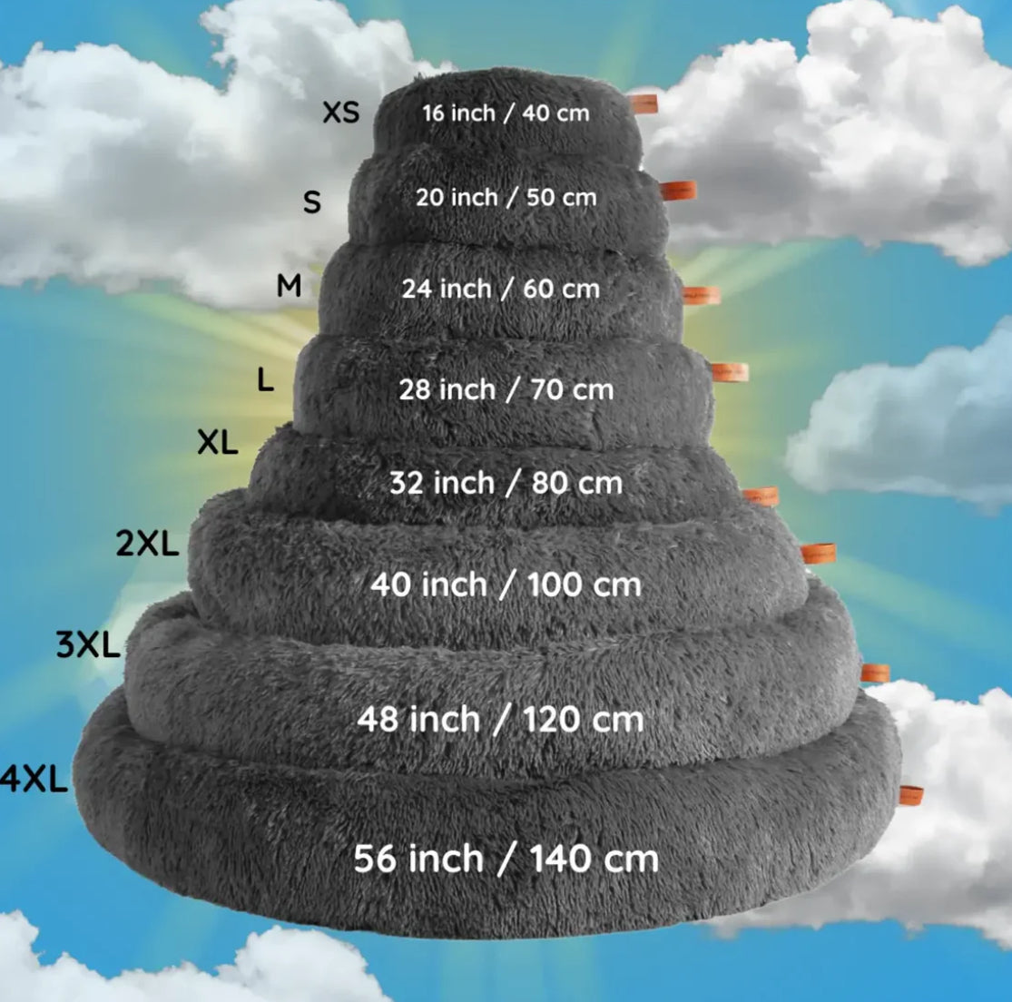 Snufly™ Anti-Angst Hondenbed – Geborgen comfort voor diepe ontspanning