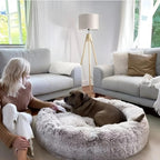 Snufly™ Anti-Angst Hondenbed – Geborgen comfort voor diepe ontspanning