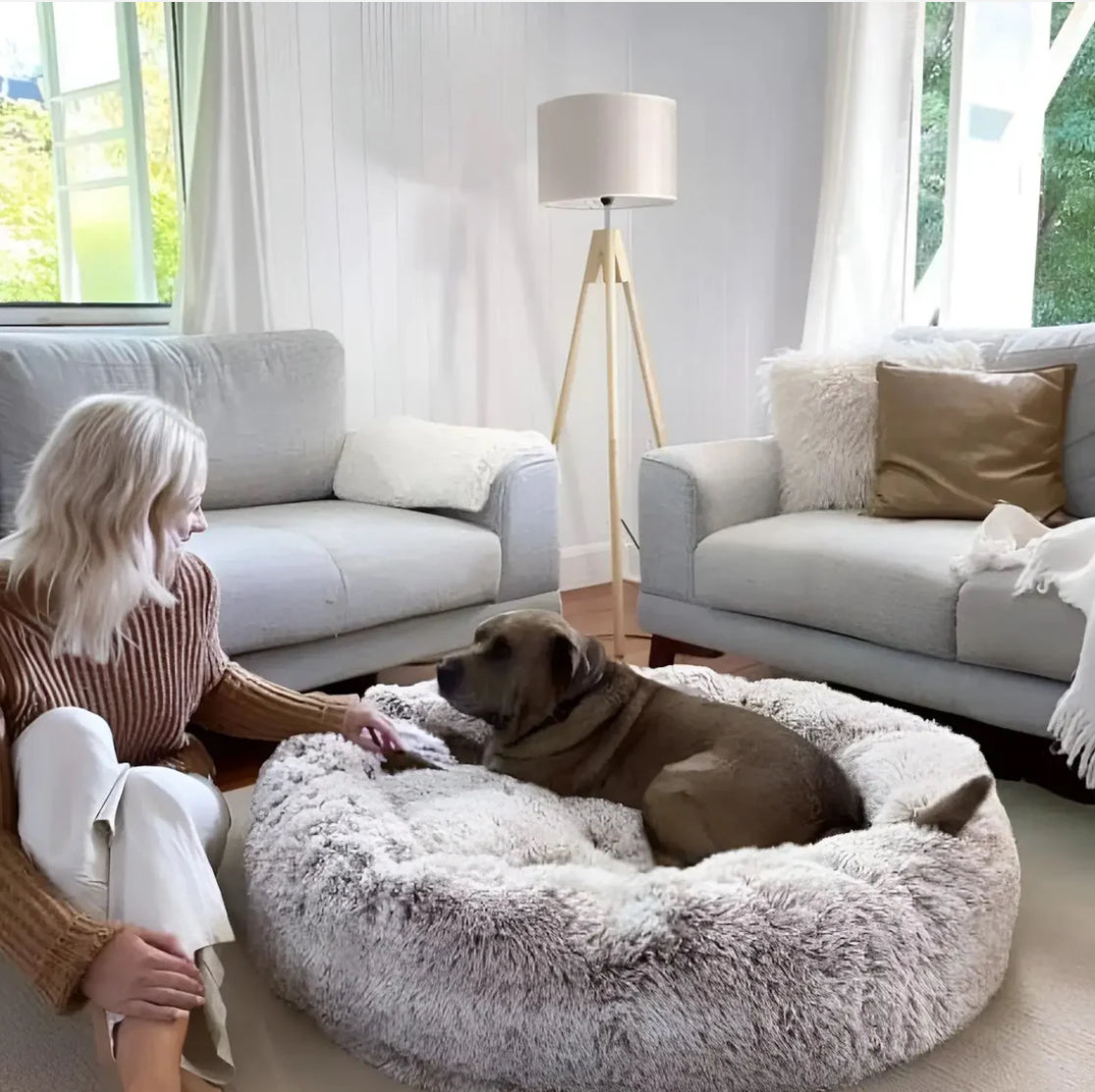 Snufly™ Anti-Angst Hondenbed – Geborgen comfort voor diepe ontspanning