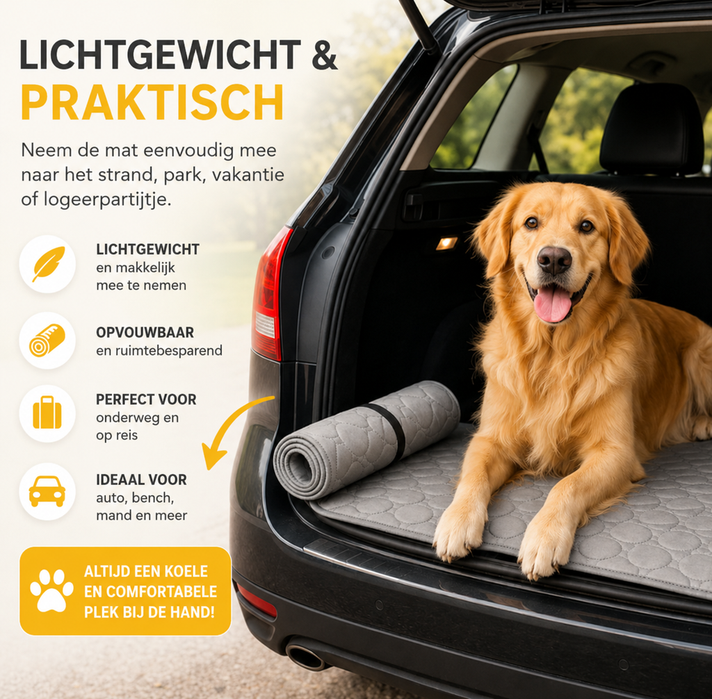 CoolRest – Verkoeling zonder stroom of water SNUFLY