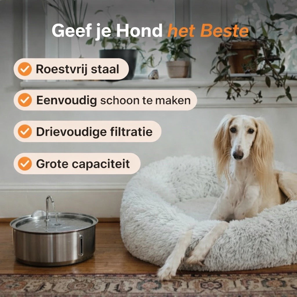 Snufly™ Premium Drinkfontein – Meer drinken, meer energie, elke dag