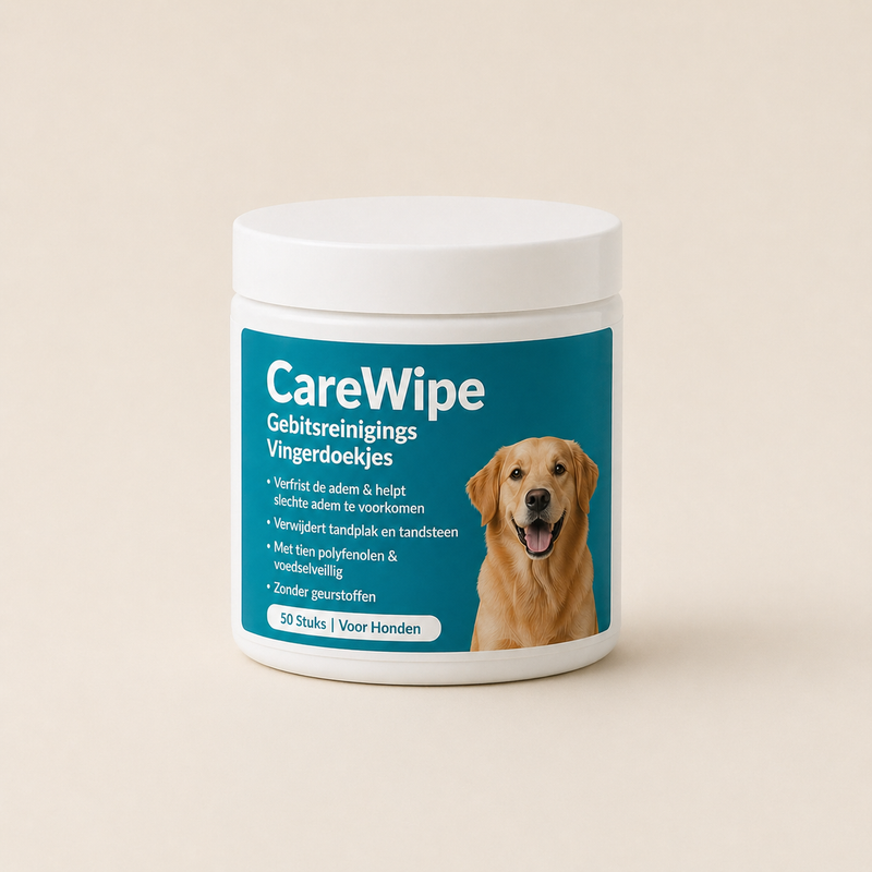 CareWipe – Schone tanden zonder dat je hond wegrent SNUFLY